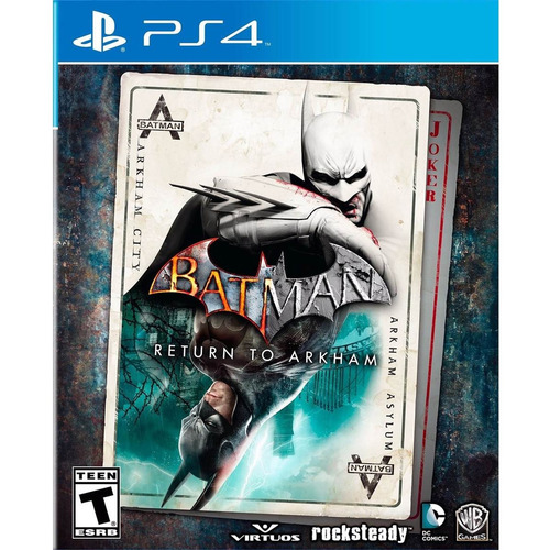 Batman: Return to Arkham  Arkham Standard Edition Warner Bros. PS4 Físico