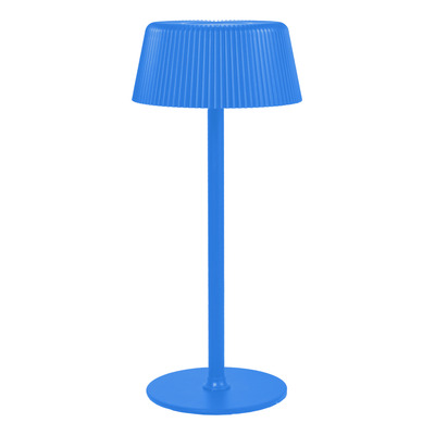 Lámpara De Mesa Led Cct Dimer Usb-c Azul Mks - Azul