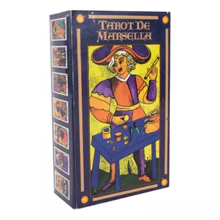 El Tarot De Marsella Con 78 Cartas Y Manual 