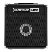 Amplificador Hartke Hd Series Hd50 Para Bajo De 50w Color Negro 100v/240v