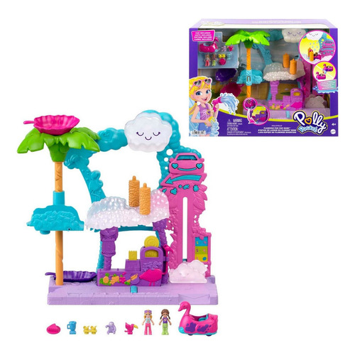 Polly Pocket Pollyville Auto-lavado