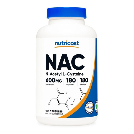 Nac  N-acetyl L-cysteine 180caps Cisteina