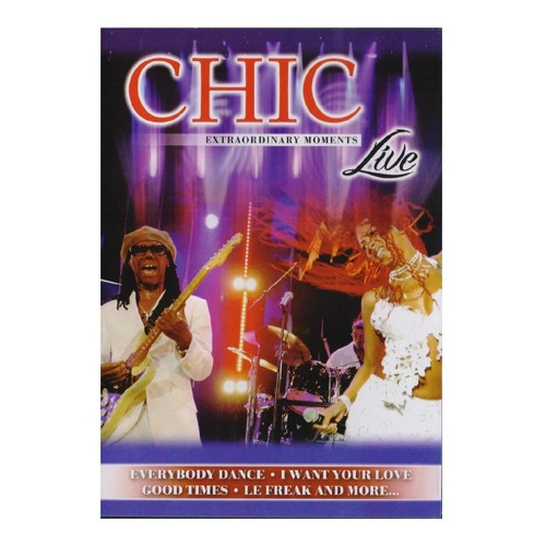 Chic Momentos Extraordinarios En Vivo Concierto Dvd