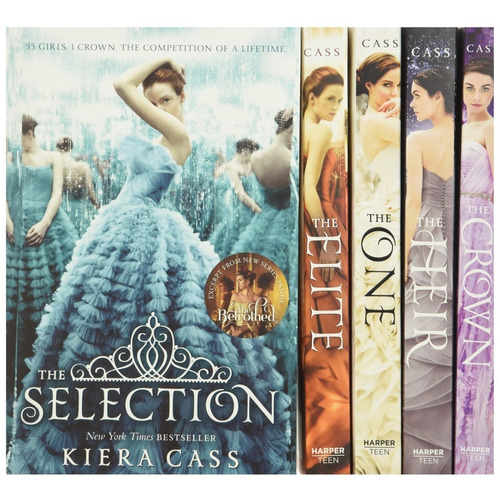 Estuche (5) Libros The Selection [ English ] Kiera Cass