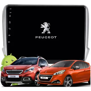 Multimidia Peugeot 208 Android 2din Carplay 3gb Ram 32gb 