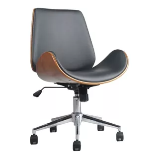 Sillon Ejecutivo Silla De Oficina Pc Madera Diseño Premium