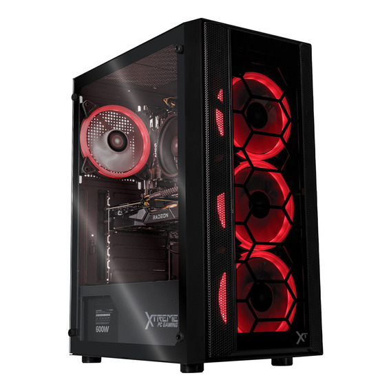 Xtreme Pc Gaming Amd Radeon Rx 6500 Xt Ryzen 5 5600x 16gb Ssd 250gb 2tb Wifi Black