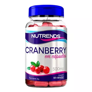 Cranberry 500mg 60 Caps - Nutrends - Saúde / Antioxidante