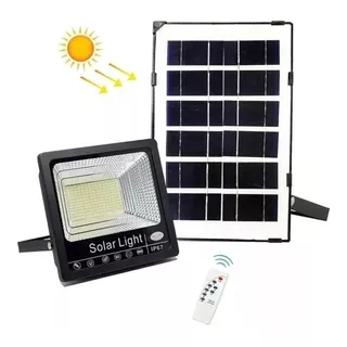 Foco Solar Led 300w C Sensor Patio Jardin Calles Exterior