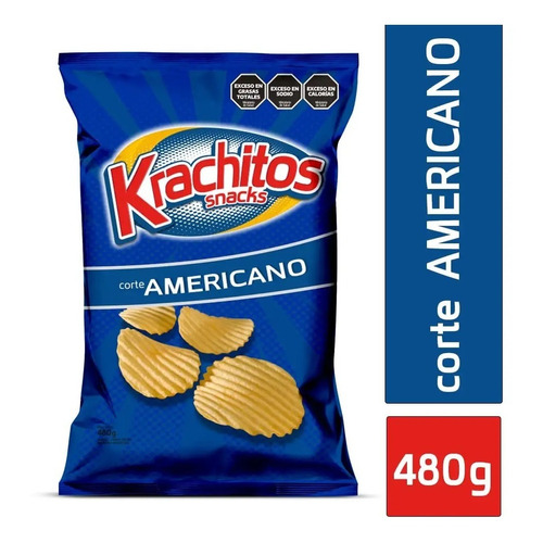 Papas fritas Krachitos corte americano 480g