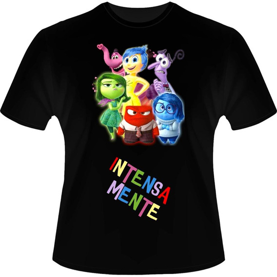 Dúo Playera Intensa-mente Inside Out Emociones Elige 2 