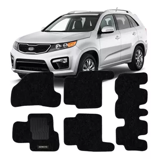 Jogo De Tapetes Kia Sorento 5 Peças 2011 A 2014