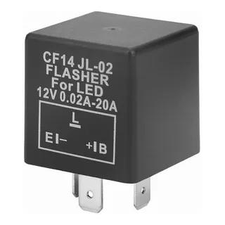 Relé Flasher Led Para Luces Direccionales Cf14 Jl-02 3 Pines