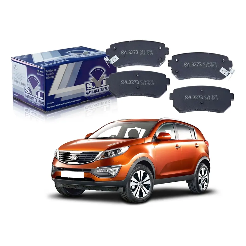 Pastilha Freio Traseira Syl Sportage 2.0 2011 A 2016