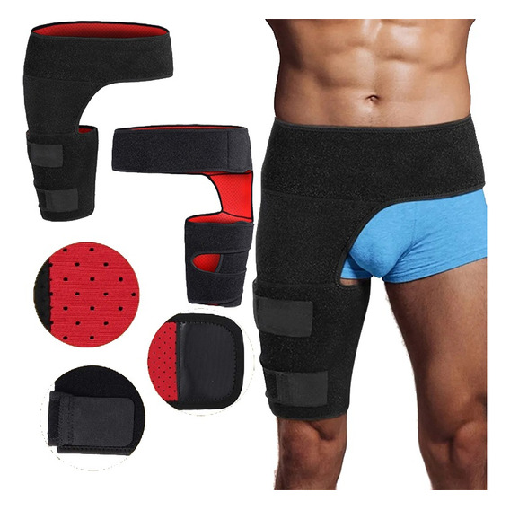 Faja Soporte Compresion Wrap Muslera Ciatica Ingle Cadera