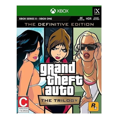 Grand Theft Auto: The Trilogy  Definitive Edition Rockstar Games Xbox Series X|S Digital