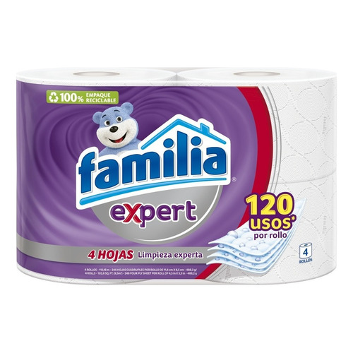 Papel Higienico Familia Expert X 4 Und.
