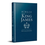 Bíblia King James Atualizada Slim Kja Azul Luxo