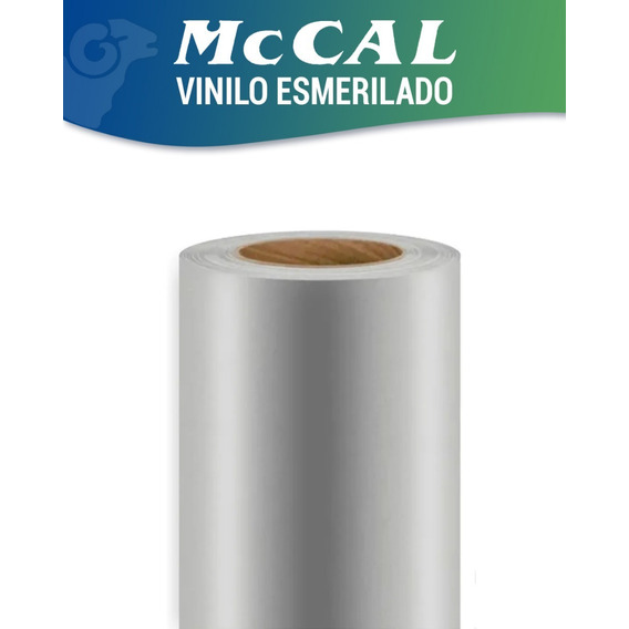 Vinilo Esmerilado Maccal 0.61x10mt Gris Vidrios/mamparas/dec