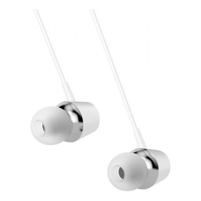 Auriculares Hp Dhe-7000 In Ear Con Mic Control De Volumen Color Blanco