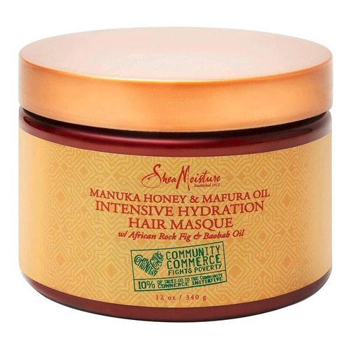 Shea Moisture Mascarilla Capilar Hidratante De Miel Y Mafura