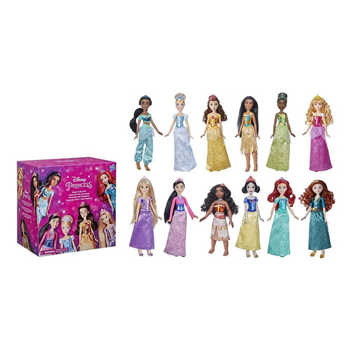 Disney Princess Coleccion Real 12 Princesas 