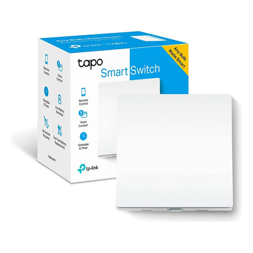 Interruptor De Luz Wi-fi Tp-link Tapo S210 Inteligente Color Blanco