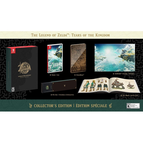 The Legend of Zelda: Tears of the Kingdom  Tears Of The Kingdom Collector's Edition Nintendo Switch Físico