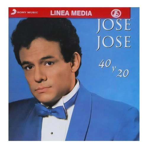 Jose Jose - 40 Cuarenta Y 20 Veinte - Disco Cd 10 Canciones