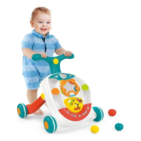 Andador Caminador Bebé Con Luz, Sonido Y Set De Actividades
