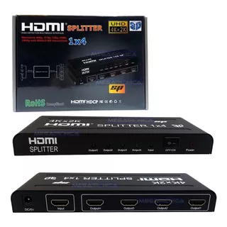 Splitter Hdmi 1x4 Divisor Amplificador 1080p