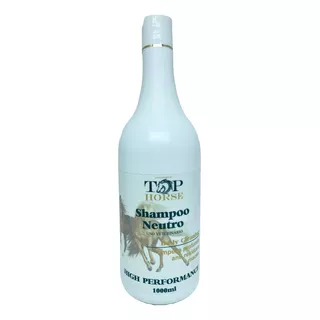 Shampoo Neutro Para Cavalos Top Horse 1 L Limpeza Profunda