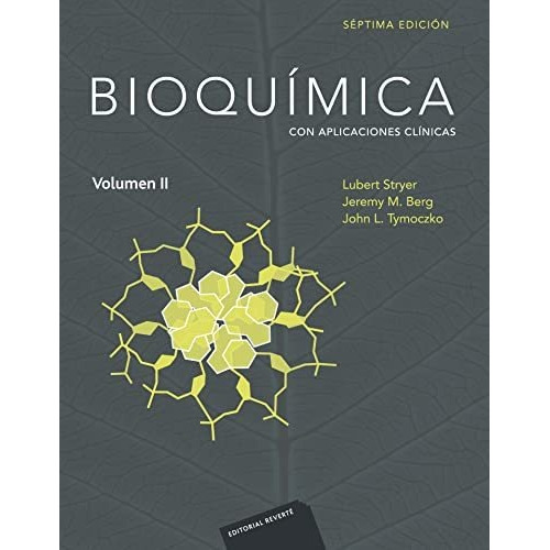 Libro Bioquimica ( Volumen 2 )   7 Ed De Lubert L. Stryer