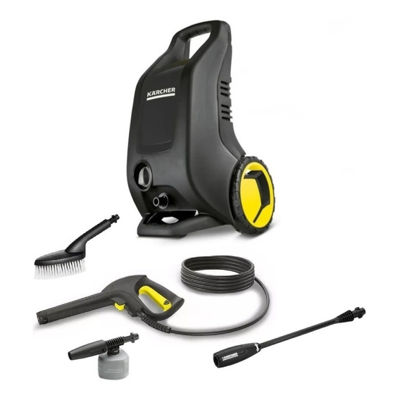 Hidrolavadora Karcher K3 Black Edition Espumero + Cepillo