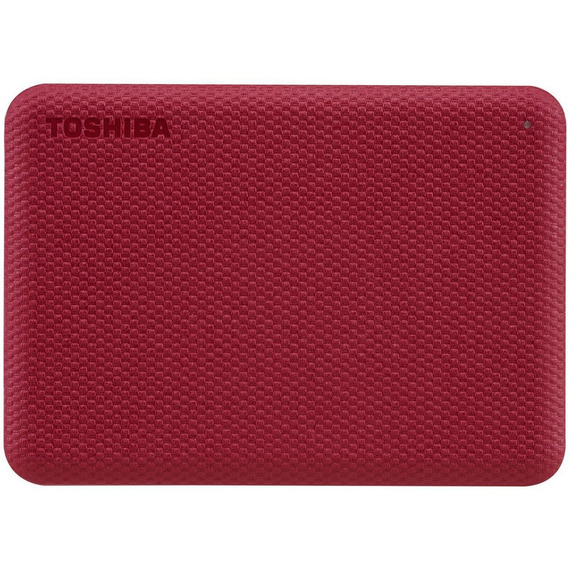 Disco Duro Externo Toshiba 1tb Canvio Advance  Usb 3.0 Rojo