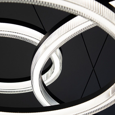 Lampara Colgante Luxe 60cm 30w Diseño Moderno Novedad Vk