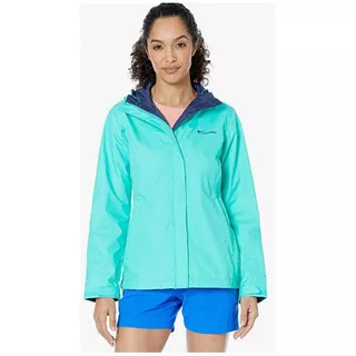 Campera Mujer Columbia Rompeviento Impermeable Arcadia C/cap