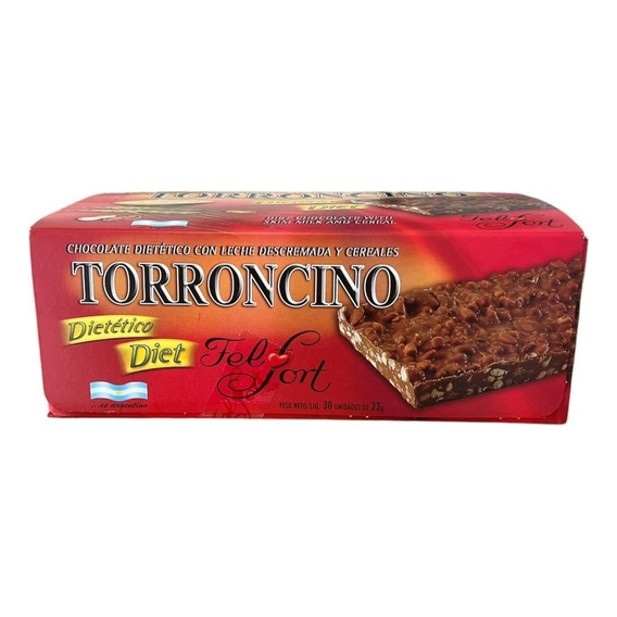 Chocolate Torroncino Caja X 30un  Felfort