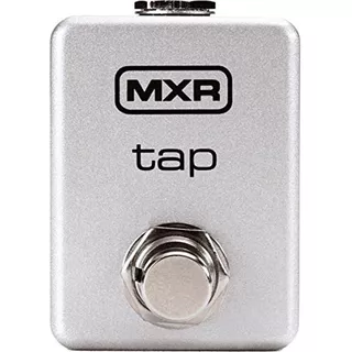 Interruptor De Pedal Mxr M199 Tap Tempo Color Plateado