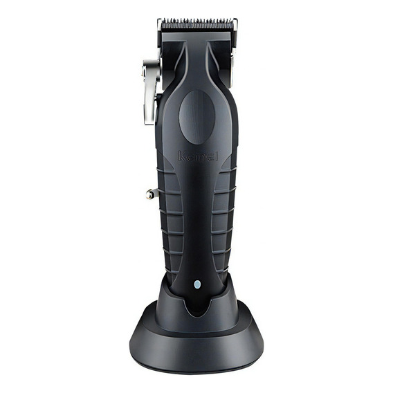 Kemei KM-2296 Electric Hair Clippers Hairdressing Band Color Negro 110V