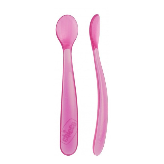 Chicco Softly Spoon 2 Cucharas Flexibles 6m+ By Maternelle