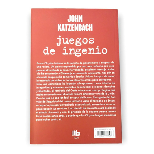 Juegos De Ingenio, John Katzenbach