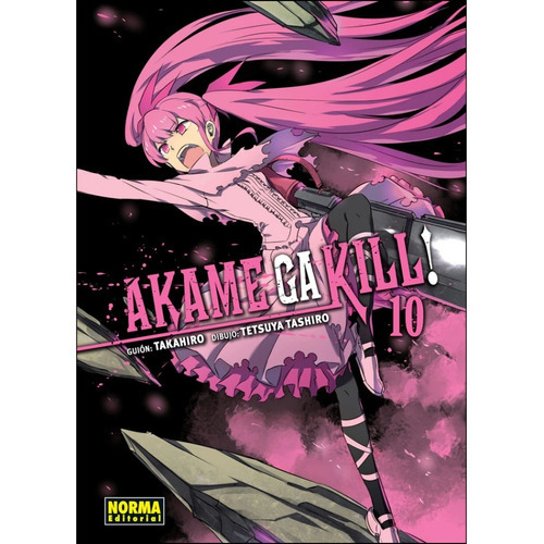 Akame Ga Kill No. 10, De Takahiro. Editorial Norma Comics, Tapa Blanda En Español, 2017