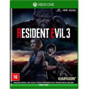 Resident Evil 3 Xbox One Mídia Fisica