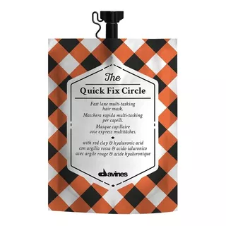 Masque The Quick Fix Circle 50 Ml Davines Ácido Hialurónico