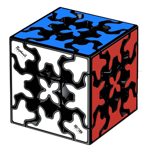 Gear Cube 3x3x3 Cubo Engranajes Qiyi Color de la estructura Negro