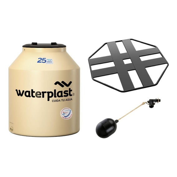 Tanque Clásico Tricapa Waterplast 525lts + Base + Flotante
