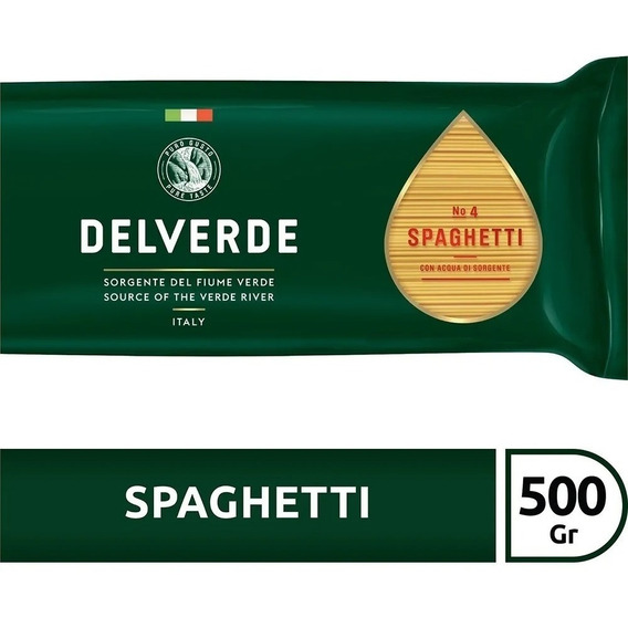 Fideos n°4 Spaghetti Delverde 500g