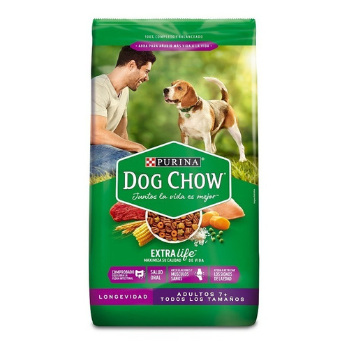 Dog Chow Adulto Longevidad 17kg