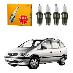  Jogo Velas Ngk Zafira 2.0 Flex 2009 A 2012